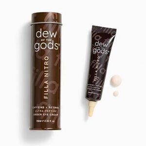 Dew of the Gods Under Eye Cream Ultra Peptide Caffeine Retinol 15ml